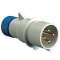 Fiche mobile 220V 32A IP44 3P+T+N|Ilme-IL1PE3295SV
