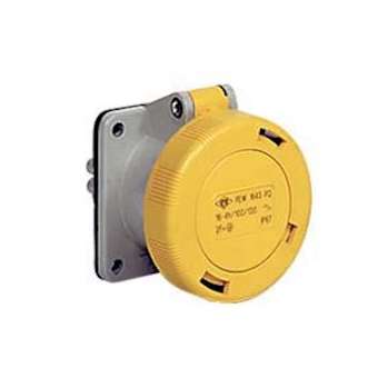 Socle droit 120v 16A 3P+T IP67|Ilme-IL1PEW1644PQ