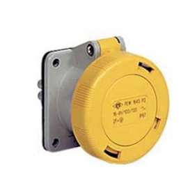 Socle droit 120v 16A 3P+T IP67|Ilme-IL1PEW1644PQ