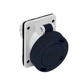Prise encastrée 2P+T 16A 50 et 60hz 480/500V IP67 position de la terre 7h|Ilme-IL1PEW1673PI