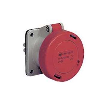 Socle droit 380V 16A 2P+T IP67 terre a 9h|Ilme-IL1PEW1693PQ
