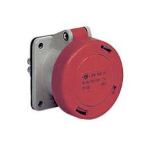 Socle droit 380V 16A 2P+T IP67 terre a 9h|Ilme-IL1PEW1693PQ