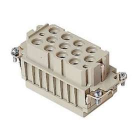 Insert femelle 12x40A 690V+2x10A 400V à sertir gabarit 77.27|Ilme-IL1CXF12-2