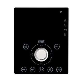 Facade Noire Pour Aiko 1716/6|Urmet france-URM1716-73