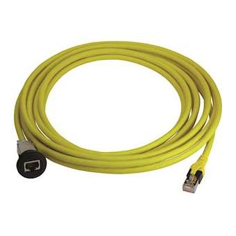 har-port RJ45 Cat.6, PFT 0,5m black|Harting-HRG09454521534