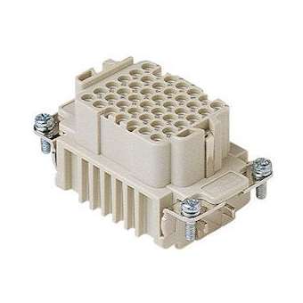 Insert femelle à sertir 42P+T 10A/250V gabarit 57.27|Ilme-IL1CDDF42