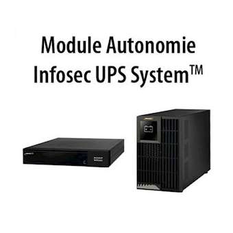 Module autonomie SB 5822 Module d'autonomie pour E4 Evo II + 30k (S) & 40k (S)|Infosec communication-IN8MODULEAUTONOMIESB5822