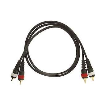 Cordon RCA-RCA 1 m|Gigamedia-GGMPAKRCARCA1
