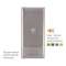Lecteur RFID AS6 Métal IP64 125 KHz EM 12/24V AC/DC 999u 2R S0 Elec. D.