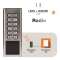 Clavier/Lecteur RFID AWK2 Métal IP65 125 KHz EM Wiegand 26 ou 34 bits / Radio