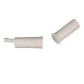 Contact magnétique cylindrique 9 mm autofixant NO (2 fils) Câble 3 m|-IZYRMK10172