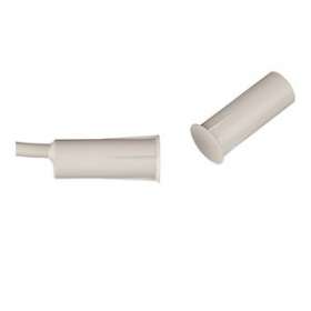 Contact magnétique cylindrique 9 mm autofixant NO + AP (4 fils) Câble 3 m|-IZYRMK10174