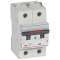 Disjoncteur DX³ 36kA arrivée haute/départ bas vis 2P 16A - courbe C - 3 mod