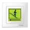 Merten M-Plan - enjoliveur pour module d'affichage à DEL - blanc pol. brillant|Schneider Electric-SCHMTN587419
