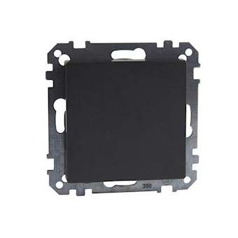 Plaque obturatrice M-Plan anthracite|Schneider Electric-SCHMTN391814