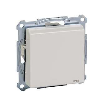 Merten M-Plan - prise 2P+T - NF - IP44 - borne auto - blanc polaire brillant|Schneider Electric-SCHMTN2514-0319
