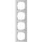 System M - M-pure cadre quadruple al uminium|Schneider Electric-SCHMTN4040-3660