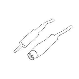 Cordon liaison jack 6.35m-din|Bouyer Systèmes-BOUGZ-143