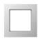 Cadre 1 poste / Acréation Aluminium|Jung france-IUNAC581AL