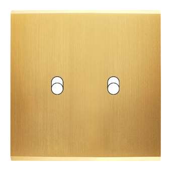 Façade CONFIDENCE LAITON SATINE SIMPLE B2|Modelec-MD8132-419M