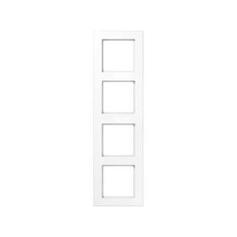Cadre 4 postes / Acréation Blanc|Jung france-IUNAC584WW