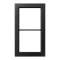 Cadre 2 postes / LS FLAT DESIGN Titane Anthracite|Jung france-IUNFDAL2982AN