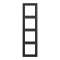 Cadre 4 postes / LS 990 Titane Anthracite|Jung france-IUNAL2984AN