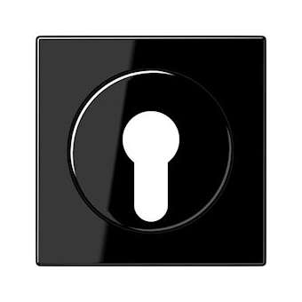 Enjoliveur pour IN et BP à clé version haute / LS 990 Noir|Jung france-IUNLS928SW