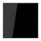 Enjoliveur obturateur avec support de fixation / LS 990 Noir|Jung france-IUNLS994BSW
