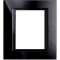 Plaque rectangulaire Axolute Verre 3+3 modules - Nighter|Bticino-TICHA4826VNB