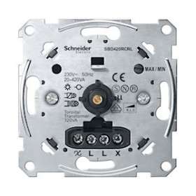 Systeme M - variateur rotatif - pour charges RLC - 20-420W/VA|Schneider Electric-SCHMTN5138-0000