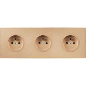 Façade DESIR DORE SOFT TOUCH TRIPLE HORIZONTALE PC PC PC|Modelec-MD8310-814