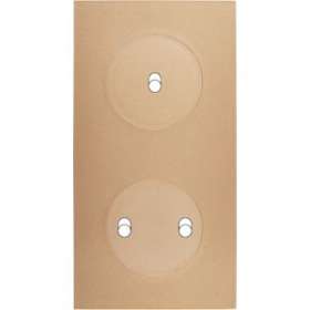 Façade DESIR DORE SOFT TOUCH DOUBLE VERTICALE B1 B2|Modelec-MD8155-814