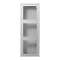 Boîtier saillie avec cadre 3 postes / LS 990 Aluminium laqué
