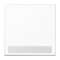 Enjoliveur simple touche porte étiquette / LS 990 Blanc