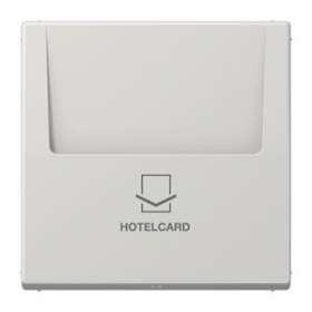 Enjoliveur Hotelcard / LS 990 Gris clair|Jung france-IUNLS590CARDLG