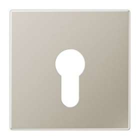 Enjoliveur pour IN et BP à clé version plate / LS 990 Métal Inox|Jung france-IUNES2925