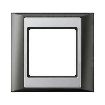 Cadre 1 poste / APLus Aluminium-Anthracite|Jung france-IUNAP581ANTAL