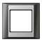 Cadre 1 poste / APLus Aluminium-Anthracite