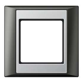 Cadre 1 poste / APLus Aluminium-Anthracite|Jung france-IUNAP581ANTAL