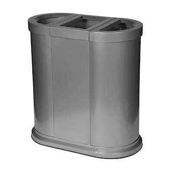 STATION tri sélectif inox|JVD-JVD8991433