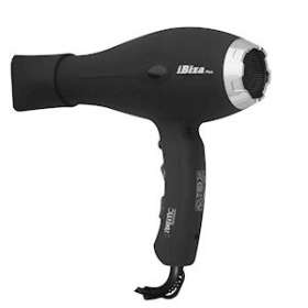 Sèche-Cheveux IBIZA pistolet noir mat VDE plug|JVD-JVD8221367