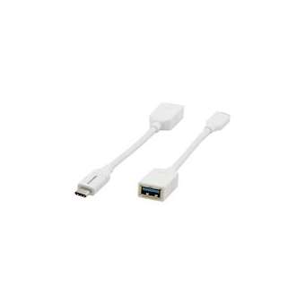 Adaptateur USB 3,1 de type C (M) vers A (F)|Kramer Electronics France-KRA99-97210005