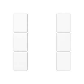 Kit touche complet 3 voies platine F50 / A 500 Blanc|Jung france-IUNA503TSAWW