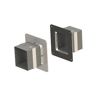 EZP144WE - 2 Plaques montage pour 1 module EZD44|Legrand Cable Management-CAF350700