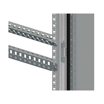 Spacial SF/SM - 2 traverses perforées à fixation rapide 2 rangées - 65x400mm|Schneider Electric-SCHNSYSQCR6540