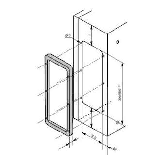 Spacial S3D - jeu de 4 entretoises juxtaposition pour coffret|Schneider Electric-SCHNSYAEUBUSC