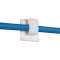 Clip de cable adhésif pour diamètre de 9,7mm max,P.A 6.6,Naturel,Cdt.100|Panduit Composants Industriels-PNUACC38-A-C
