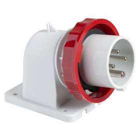 PratiKa - socle de connecteur industriel - 16 A - 3P+N+T - 380-415 V CA - IP67|Schneider Electric-SCH83859
