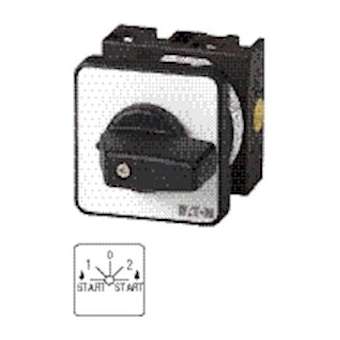Commutateur étoile-triangle, cont.: 8, 20A, Y-0-D, 60DEG, à accrochage, encastré|Eaton industries-EONT0-4-8417-E
